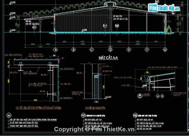 nhà máy,kết cấu kiến trúc  nhà máy,kiến trúc nhà máy,Nhà xưởng 48x78m,Nhà xưởng 30x40m